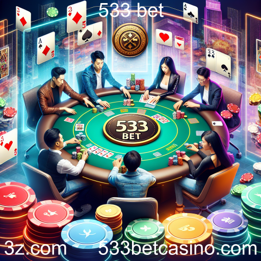 Descubra a Emoção do Poker Online no 533 Bet